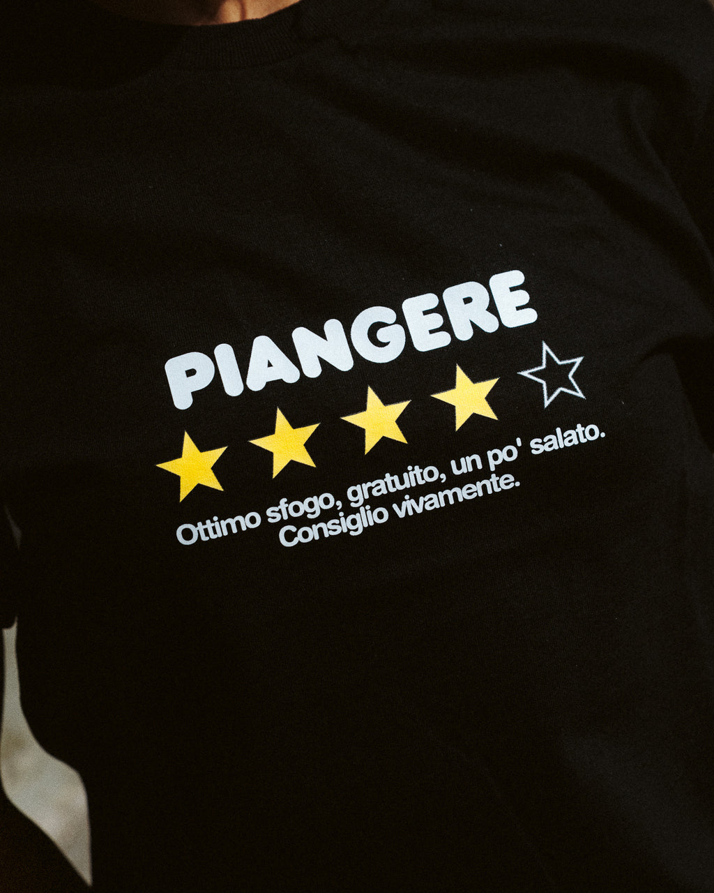 T-shirt Piangere