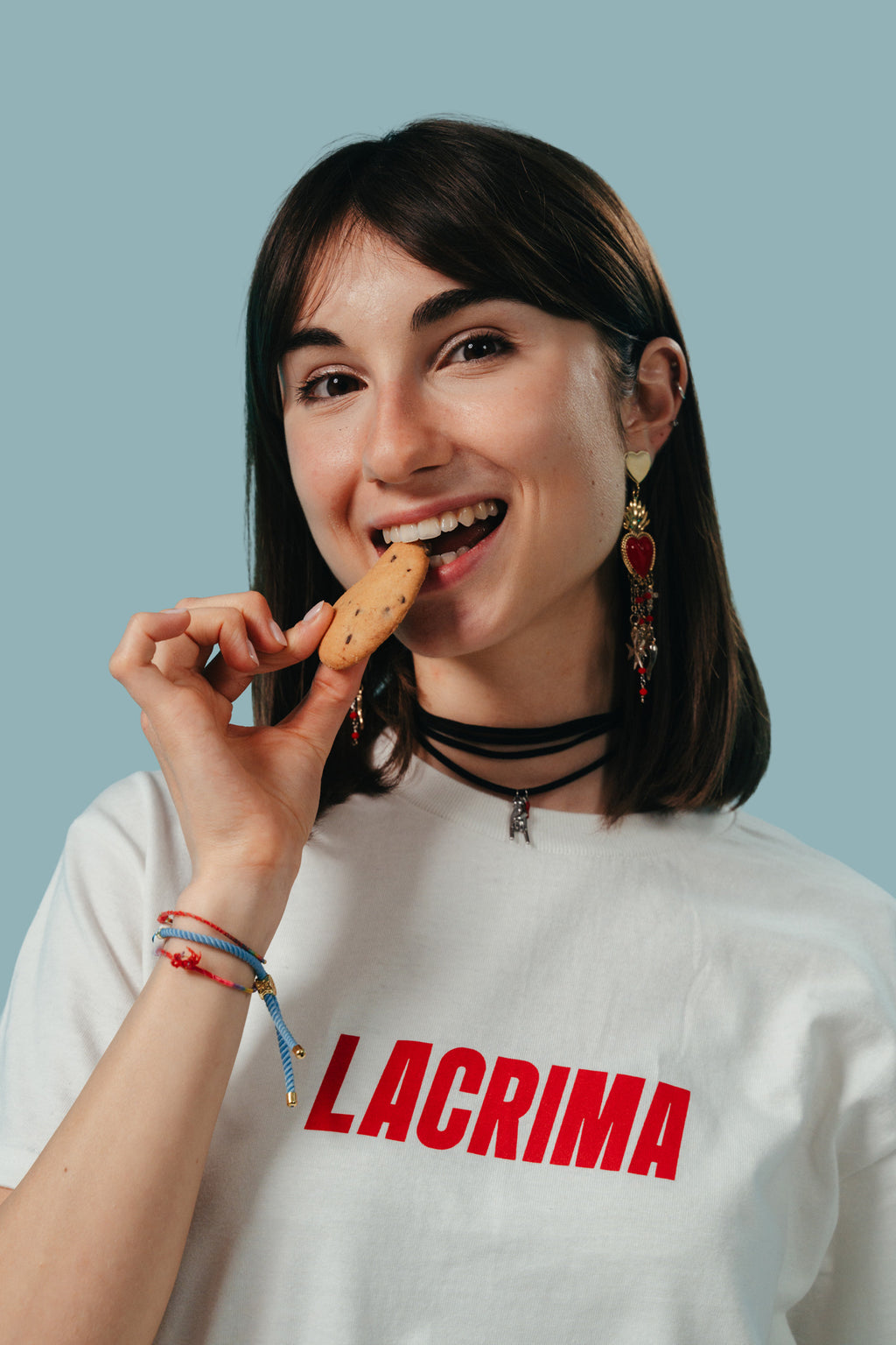 Maglietta Lacrima con frase sul retro – “Ti avrei presentato ai miei”