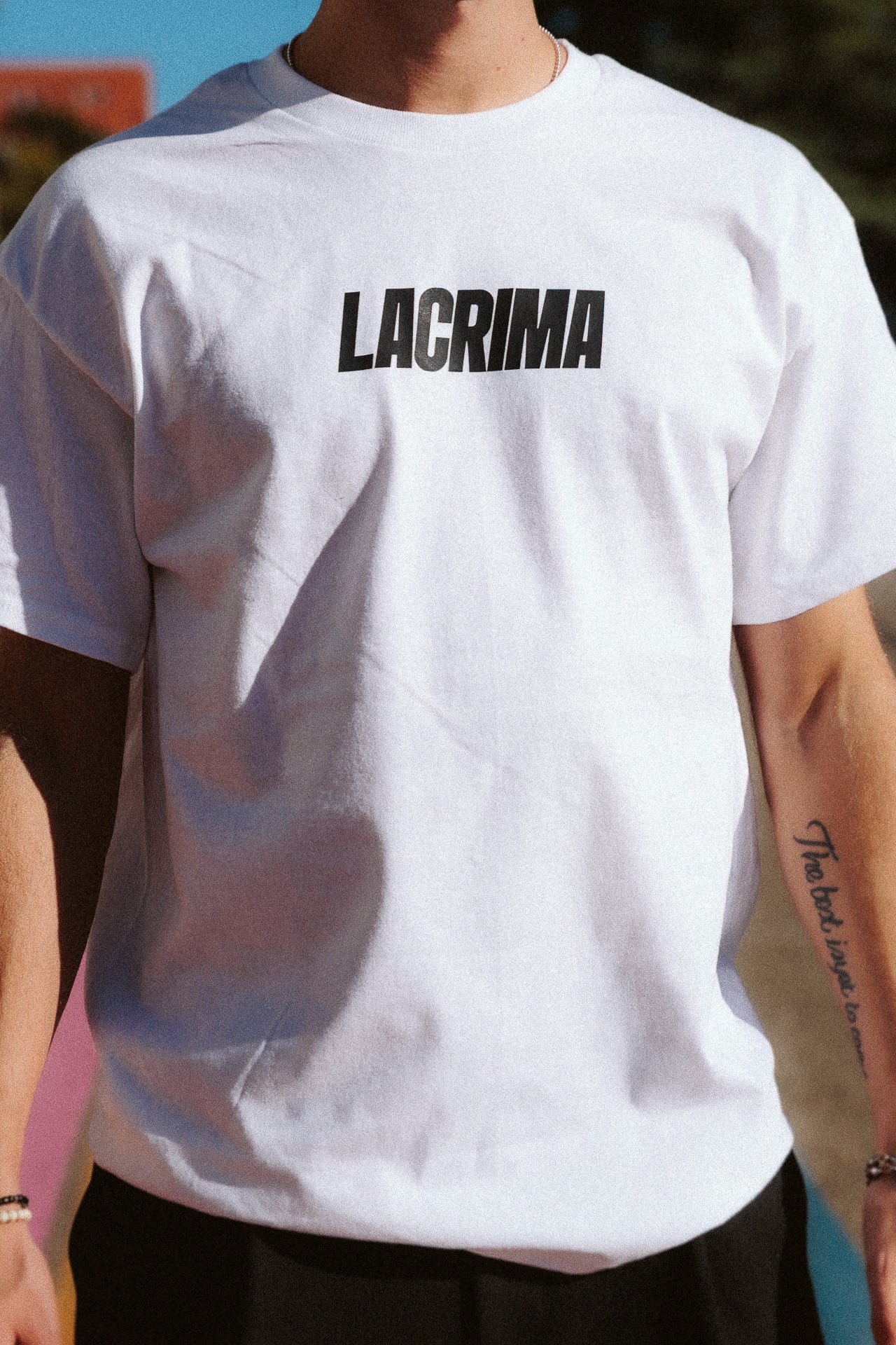 T-shirt Finiremo Bianca Nera