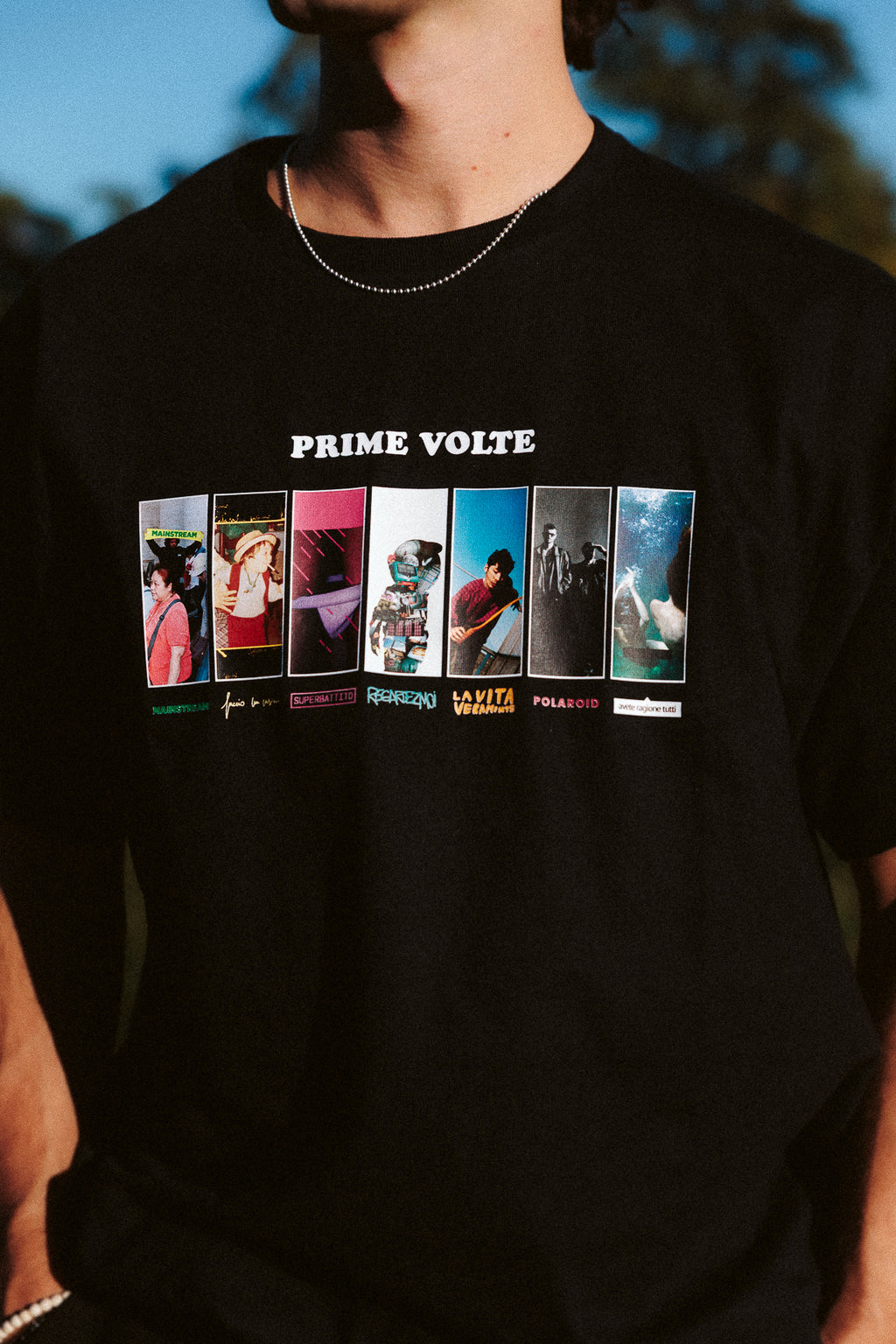T-shirt Prime Volte Nera