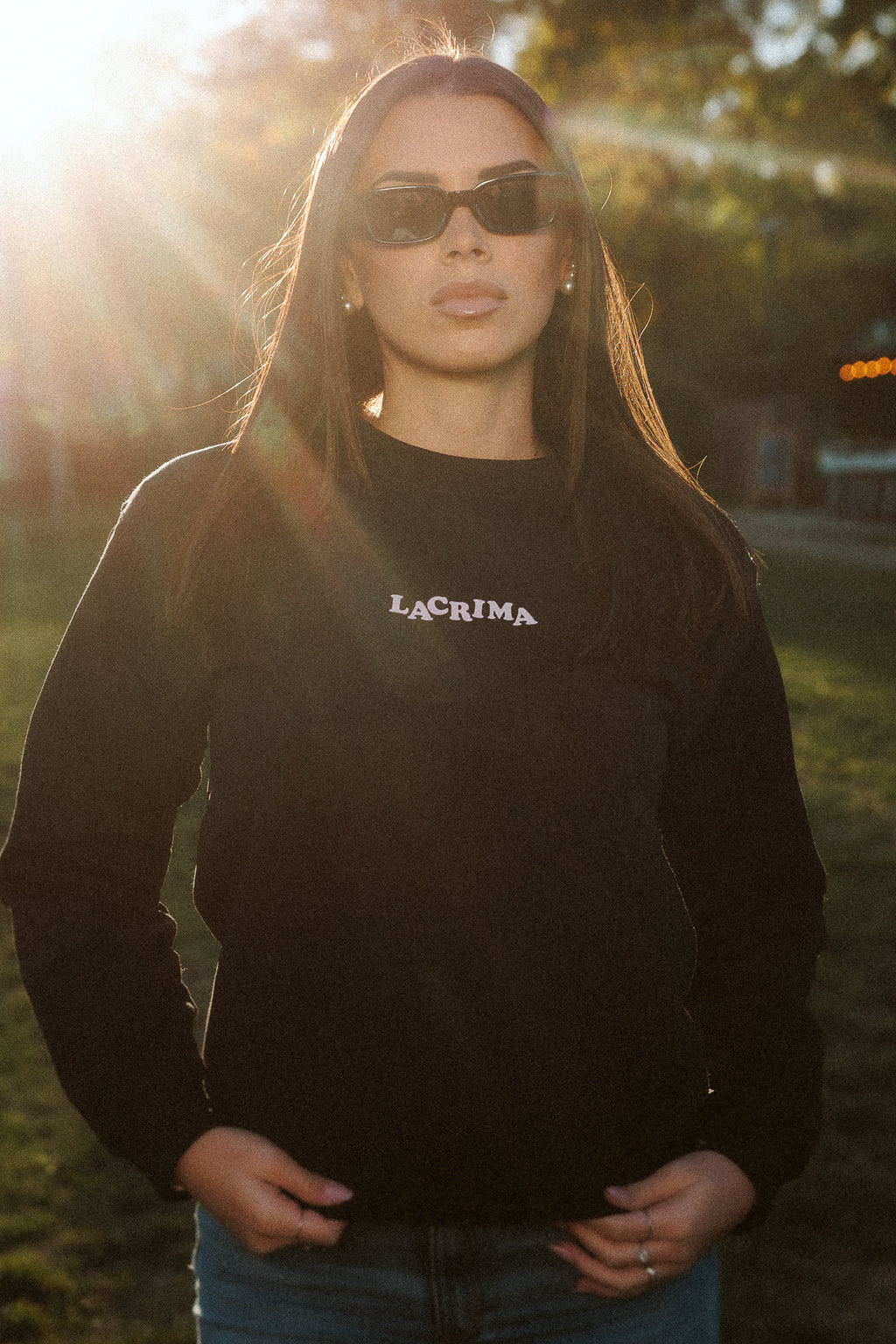 Felpa Girocollo Fare Schifo Nera