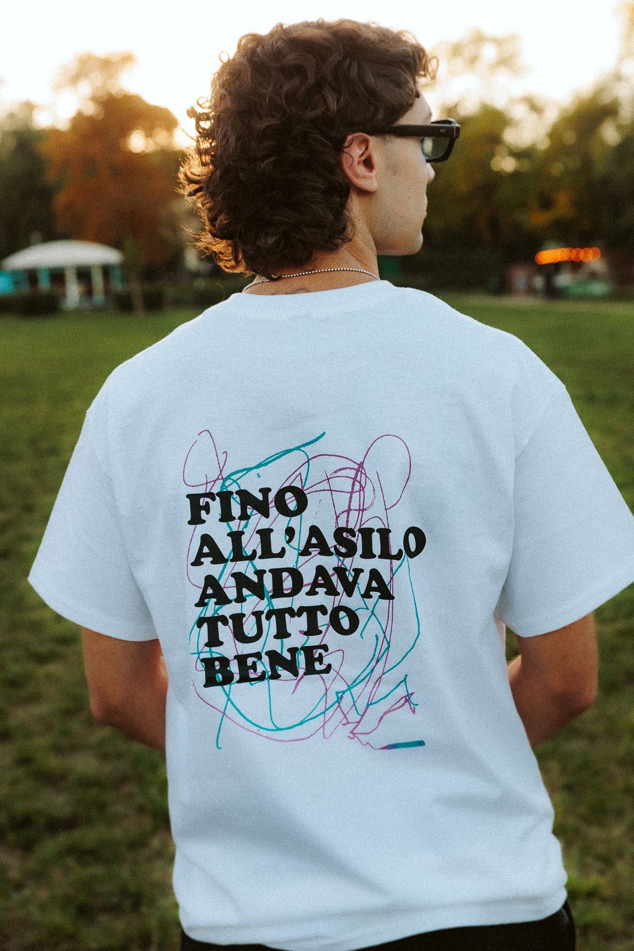 T-shirt Asilo Bianca