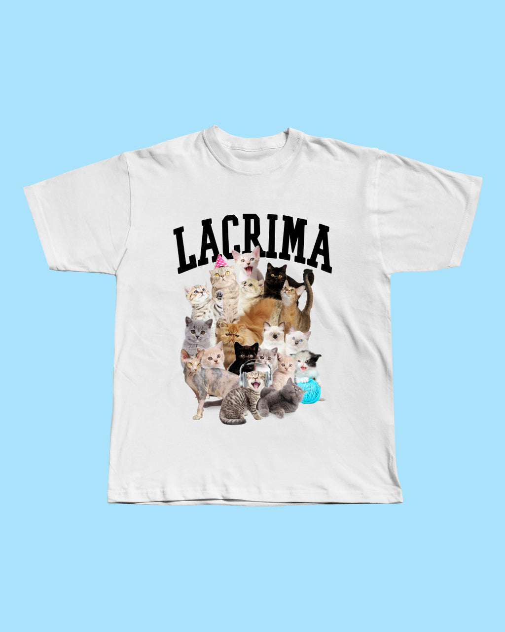 T-shirt Gattini Bianca