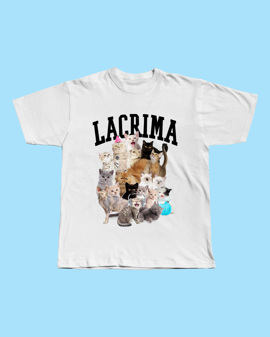 T-shirt Gattini Bianca
