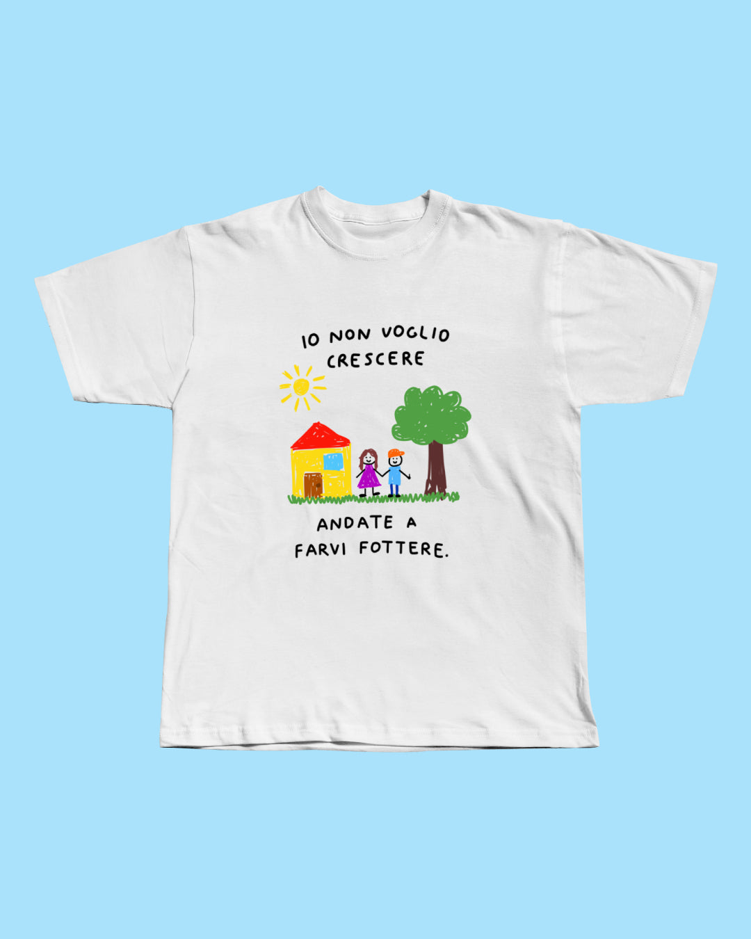 T-shirt Fottetevi Bianca