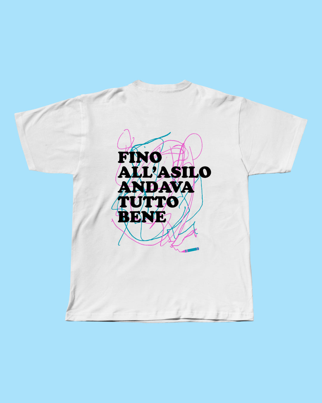 T-shirt Asilo Bianca