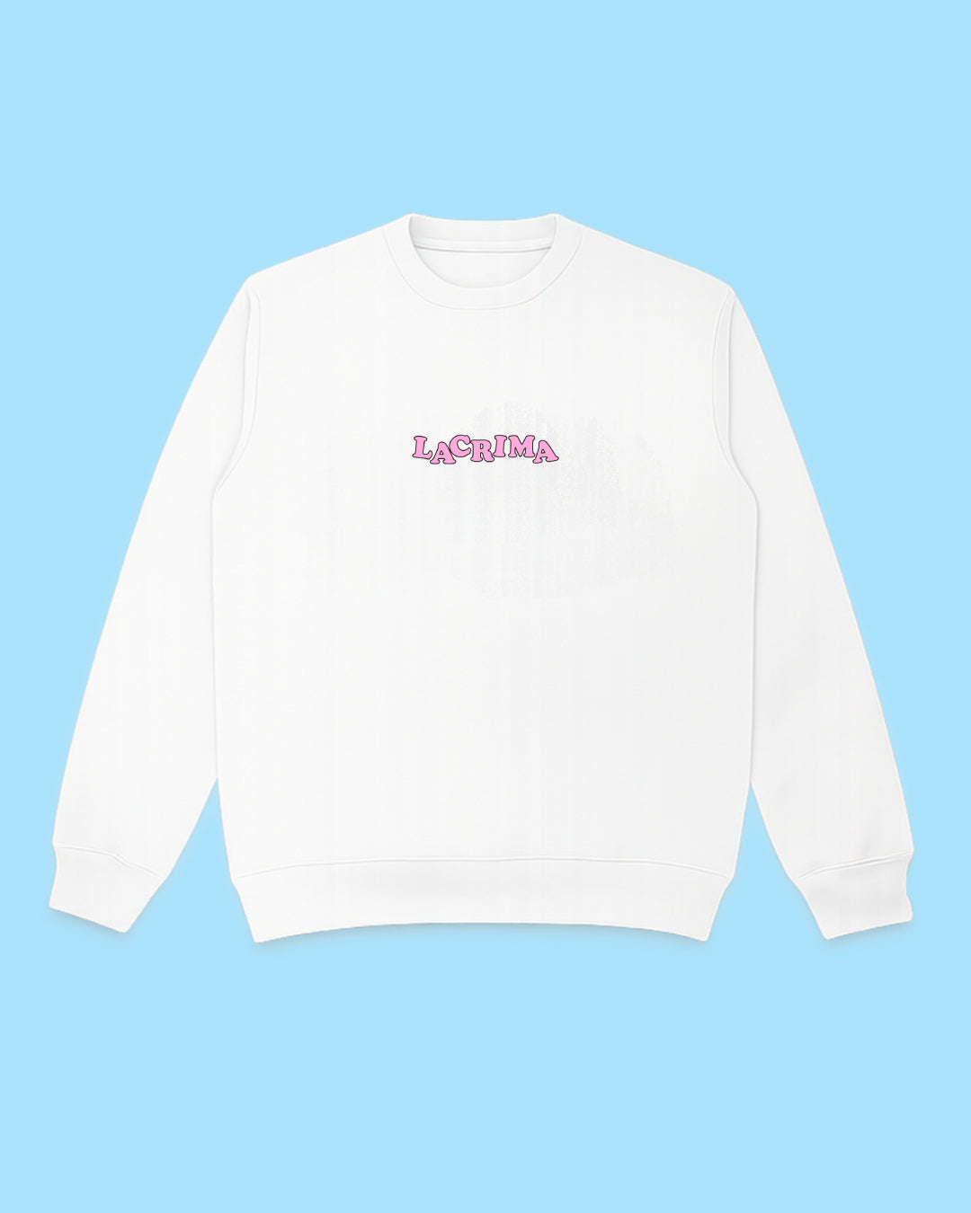 Felpa Girocollo Fare Schifo Bianca