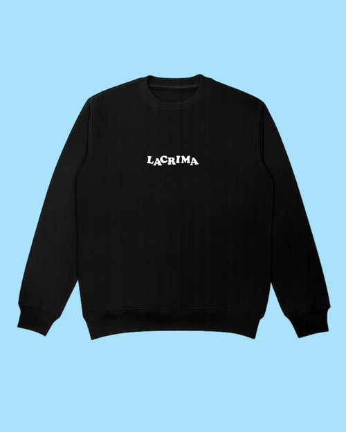 Felpa Girocollo Asilo Nera